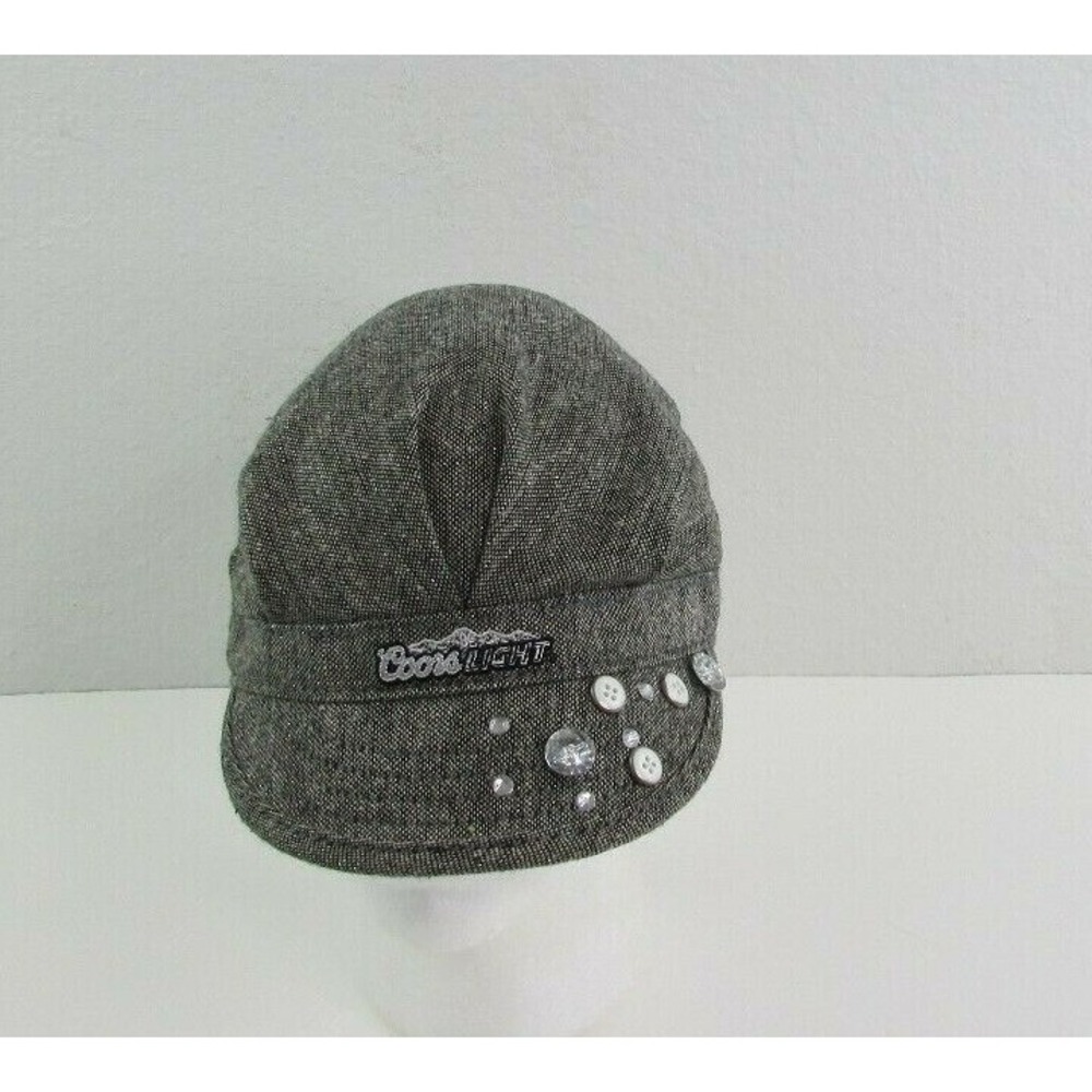 Coors Light Woman's Gray Button Hat